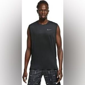 Nike Dri-Fit Black Athletic Sleeveless Shirt